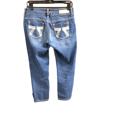 Blue Denim Jeans Skinny Seven 7, Size 4