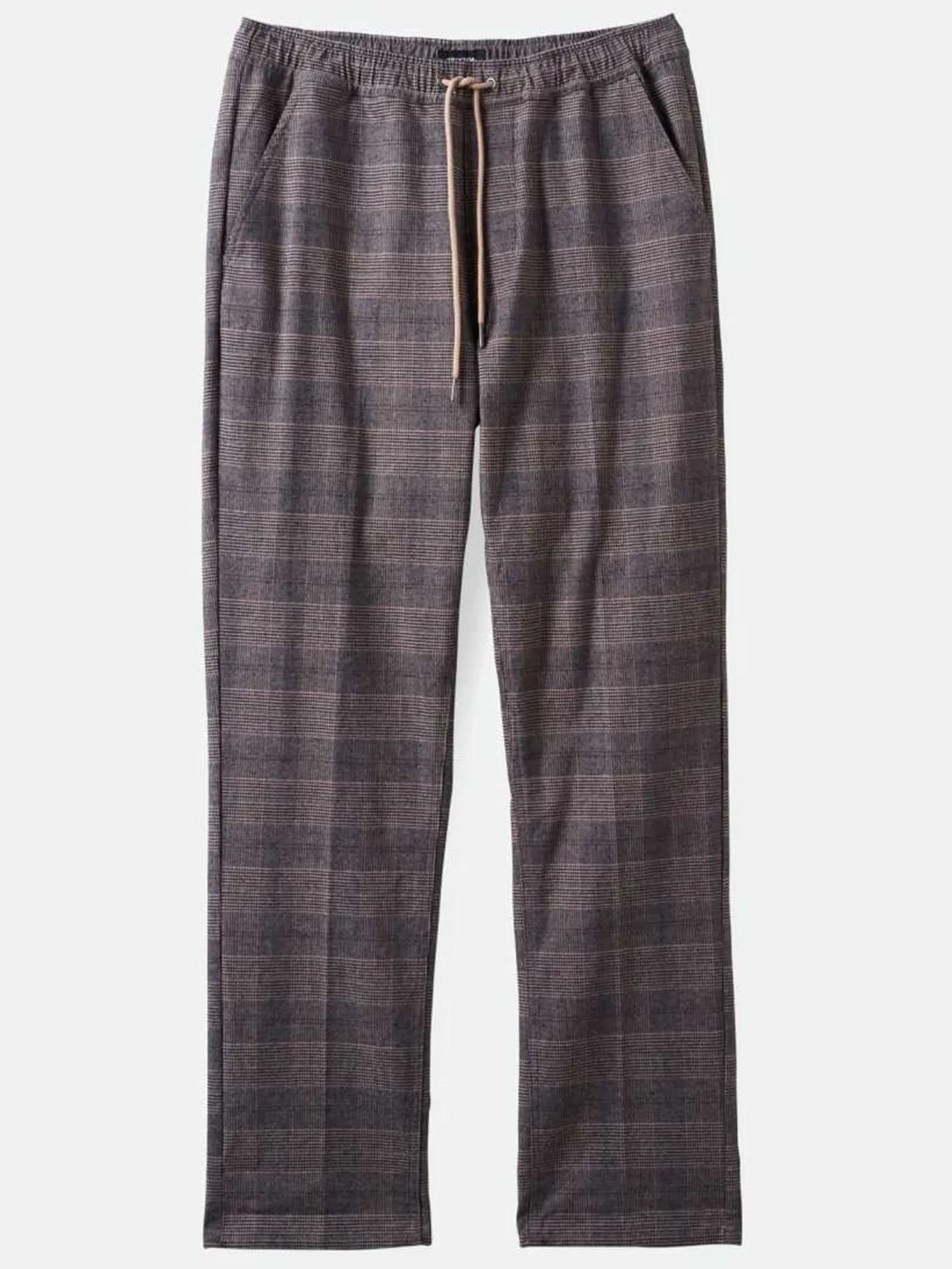 Broadway Houndstooth E-Waist Relaxed Pants