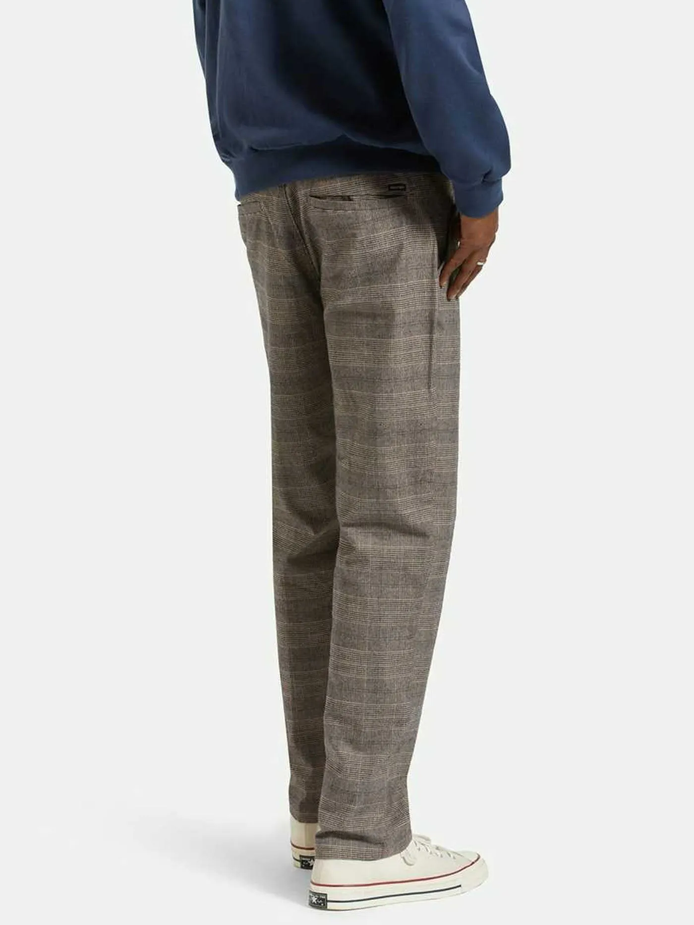 Broadway Houndstooth E-Waist Relaxed Pants