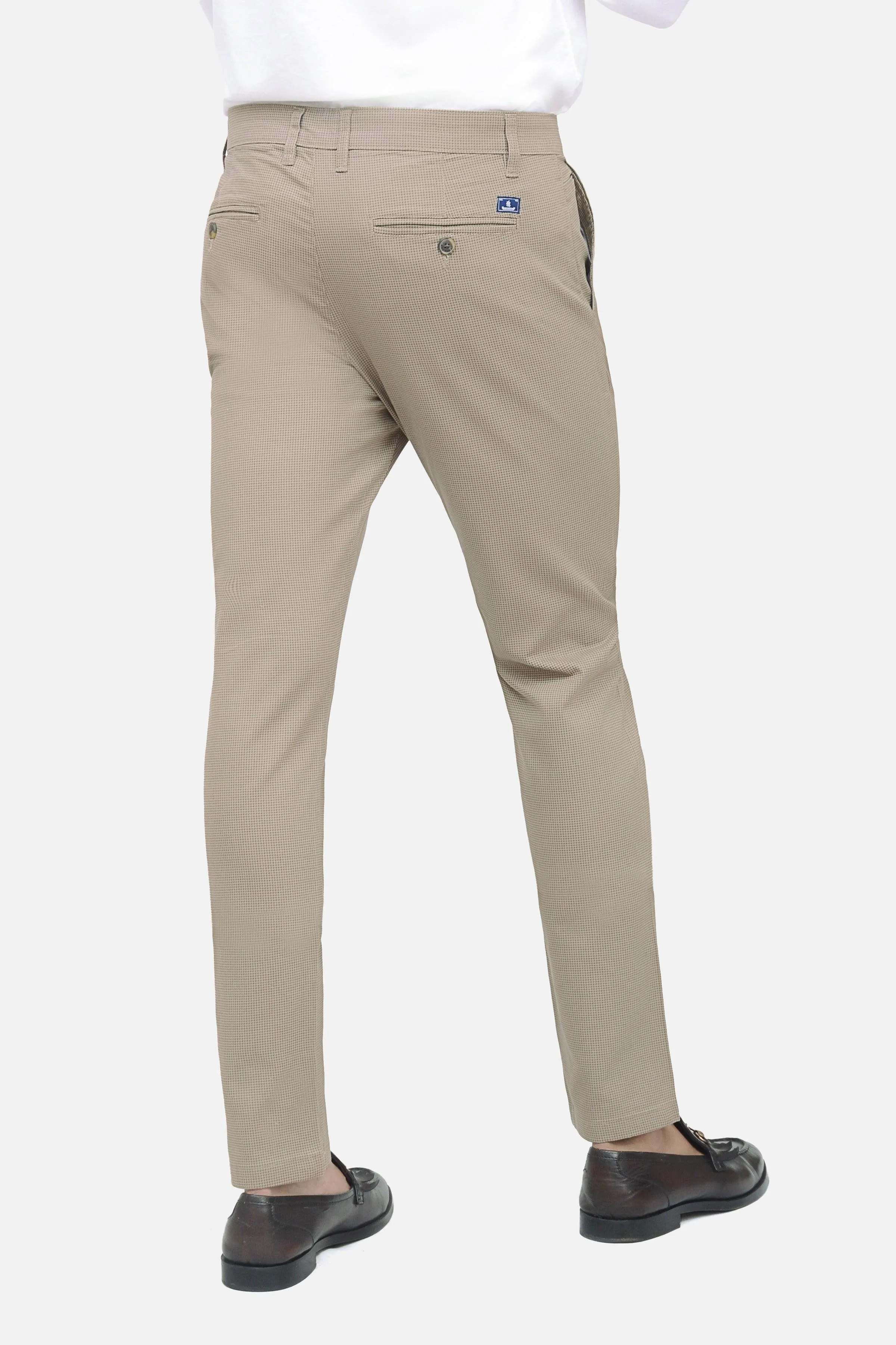 CASUAL PANT KHAKI BROWN