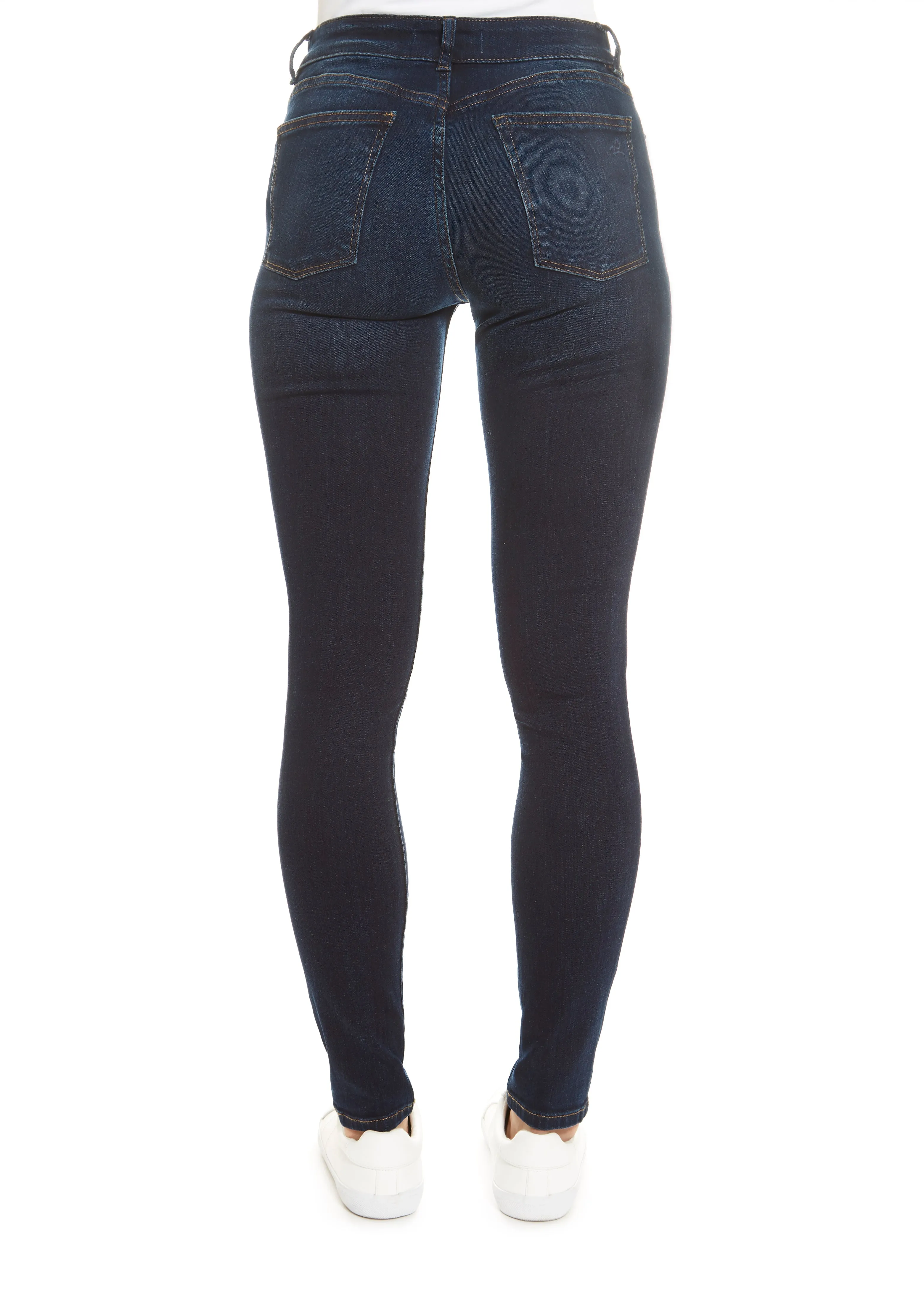 Dark Denim 'Florence' Warner Skinny Jeans