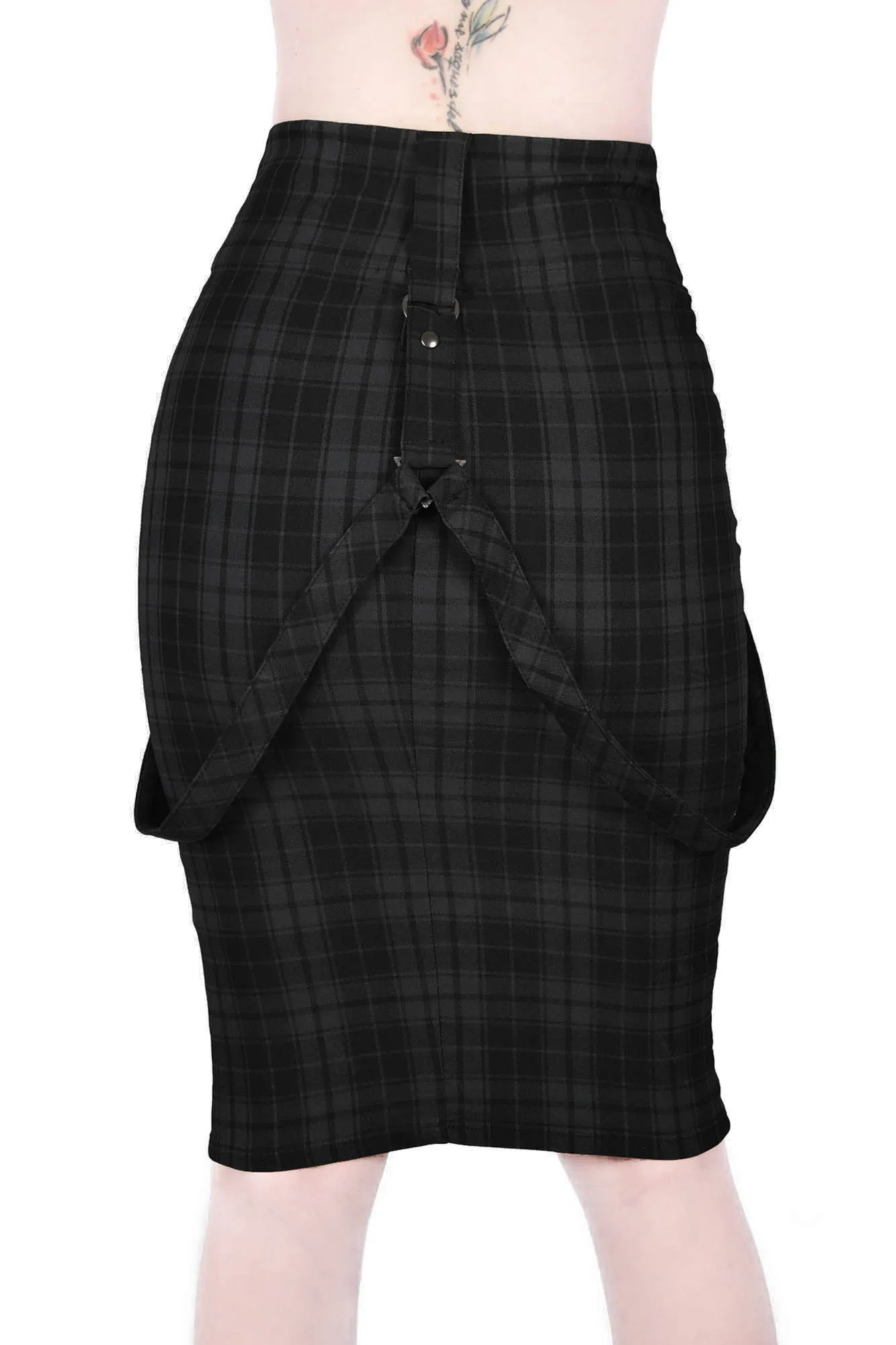 Darklands Pencil Skirt [TARTAN]