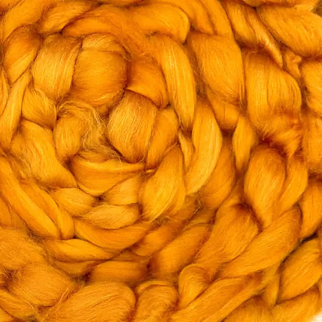 Dyed Tussah Silk