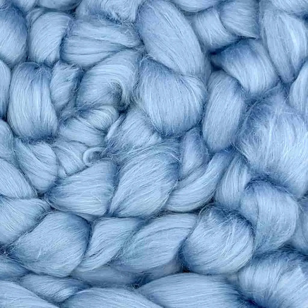 Dyed Tussah Silk