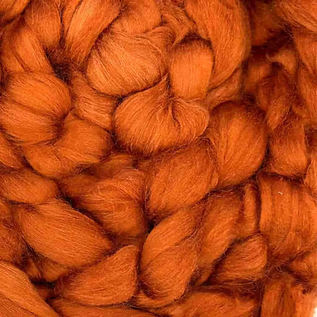 Dyed Tussah Silk