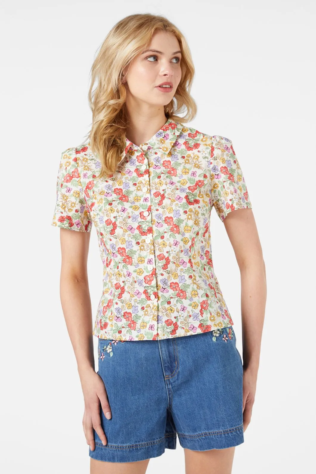 Ella Flora Blouse