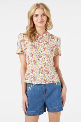 Ella Flora Blouse