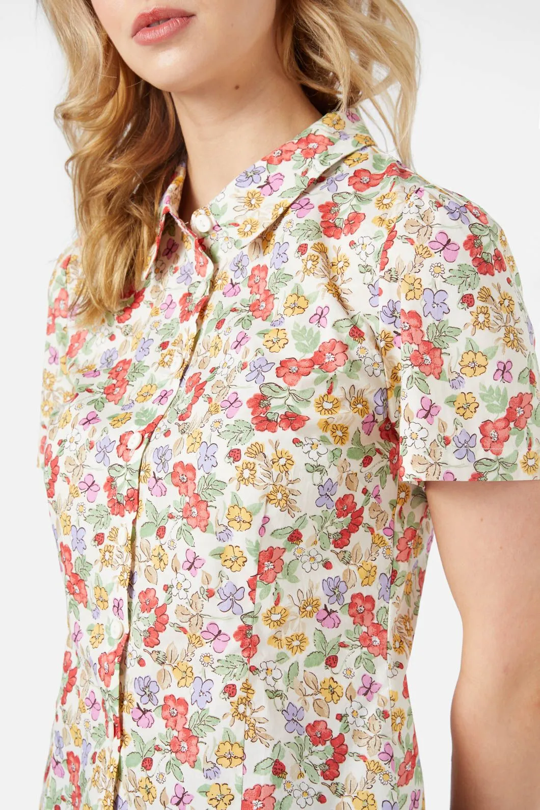 Ella Flora Blouse