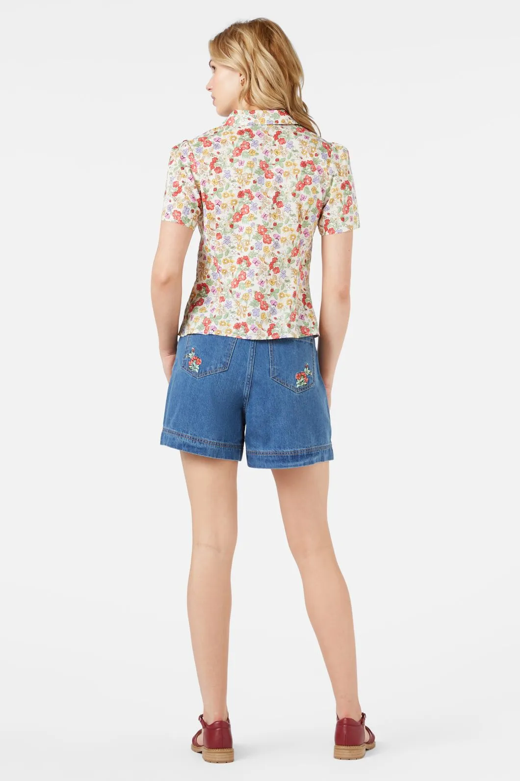 Ella Flora Blouse