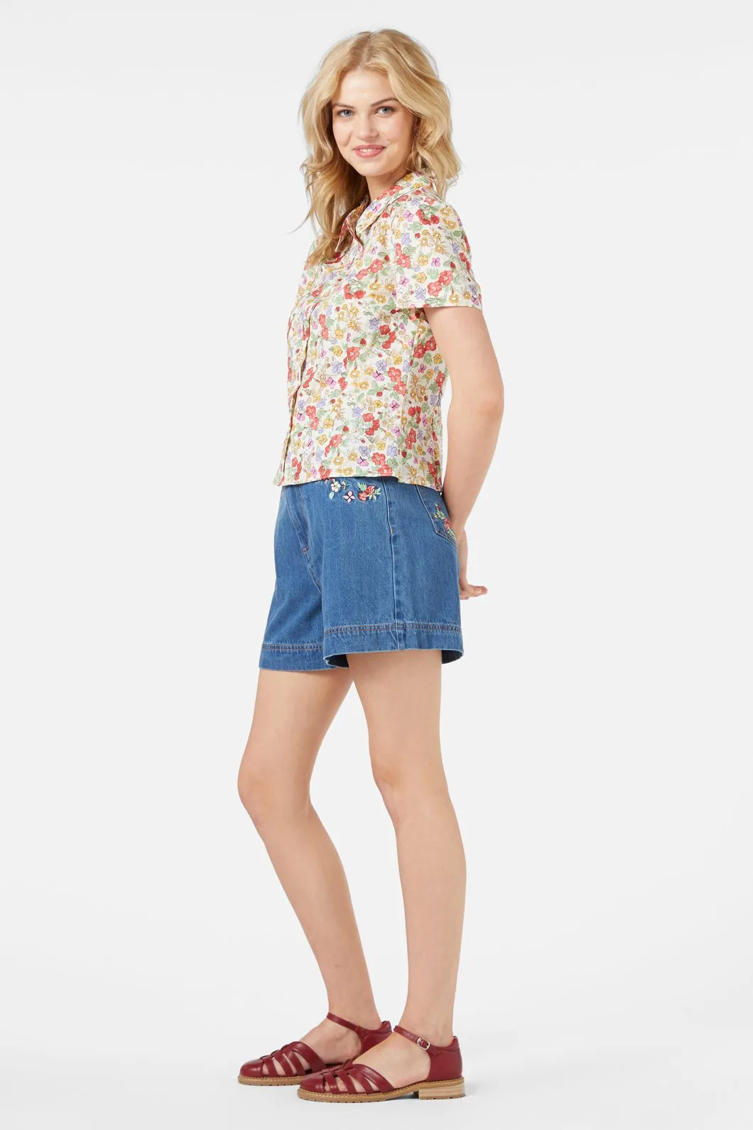 Ella Flora Blouse