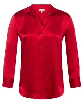 Garnet Red Dani Blouse