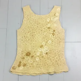 Gold Cascade Top