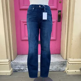 Good American dark wash good legs skinny jeans size 12 NWT