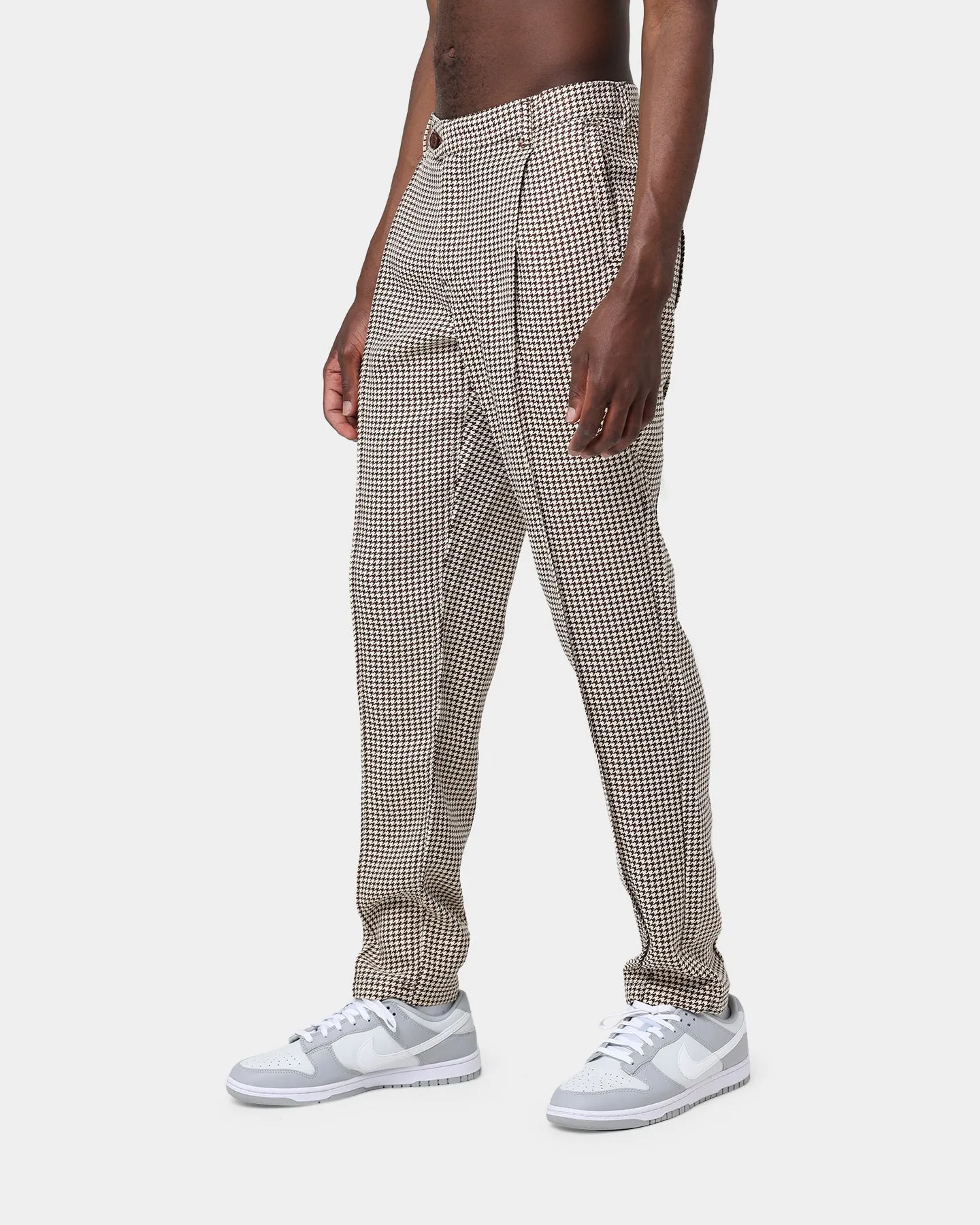 Honor The Gift Houndstooth Pants Tobacco