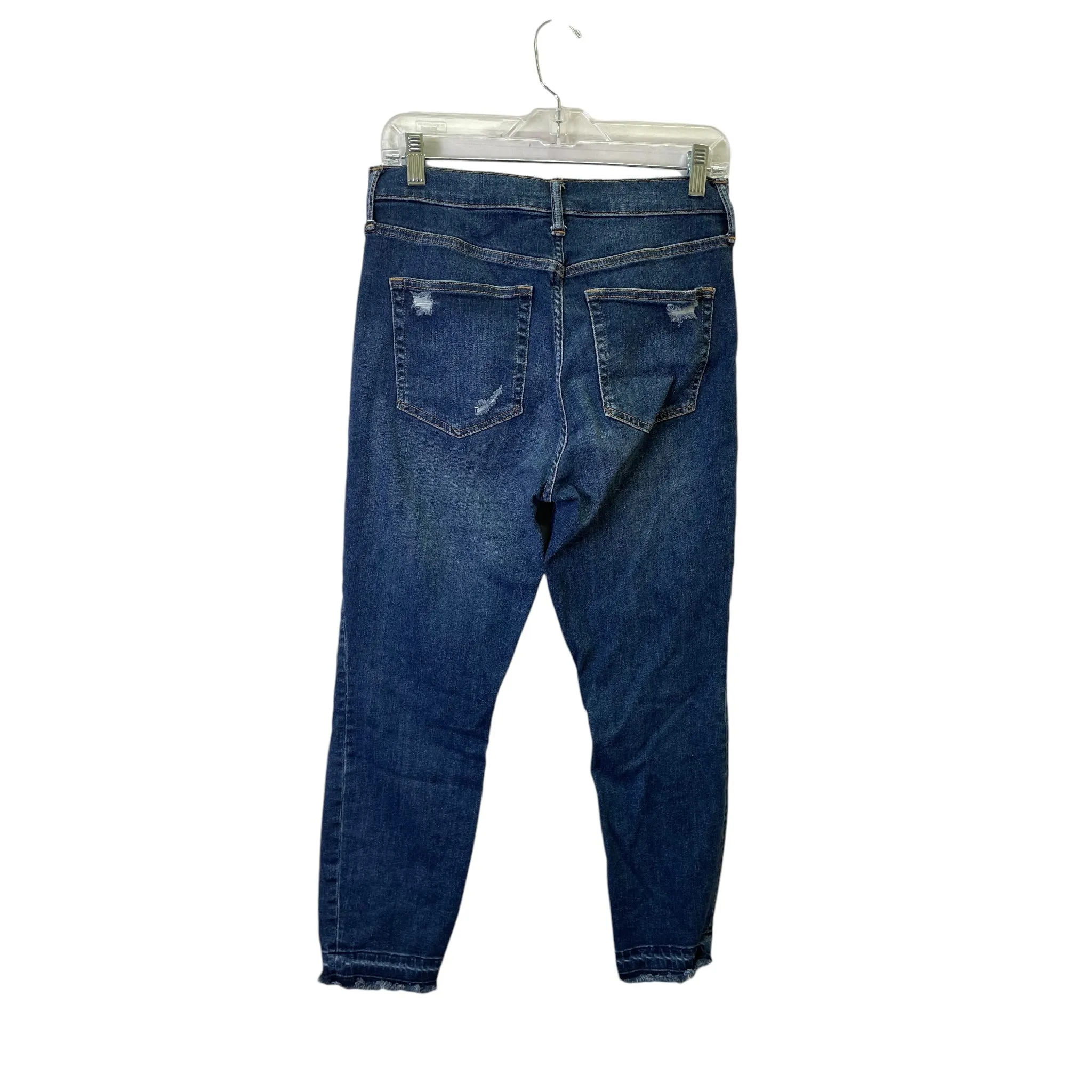 Jeans Skinny By Gap In Blue Denim, Size:8P