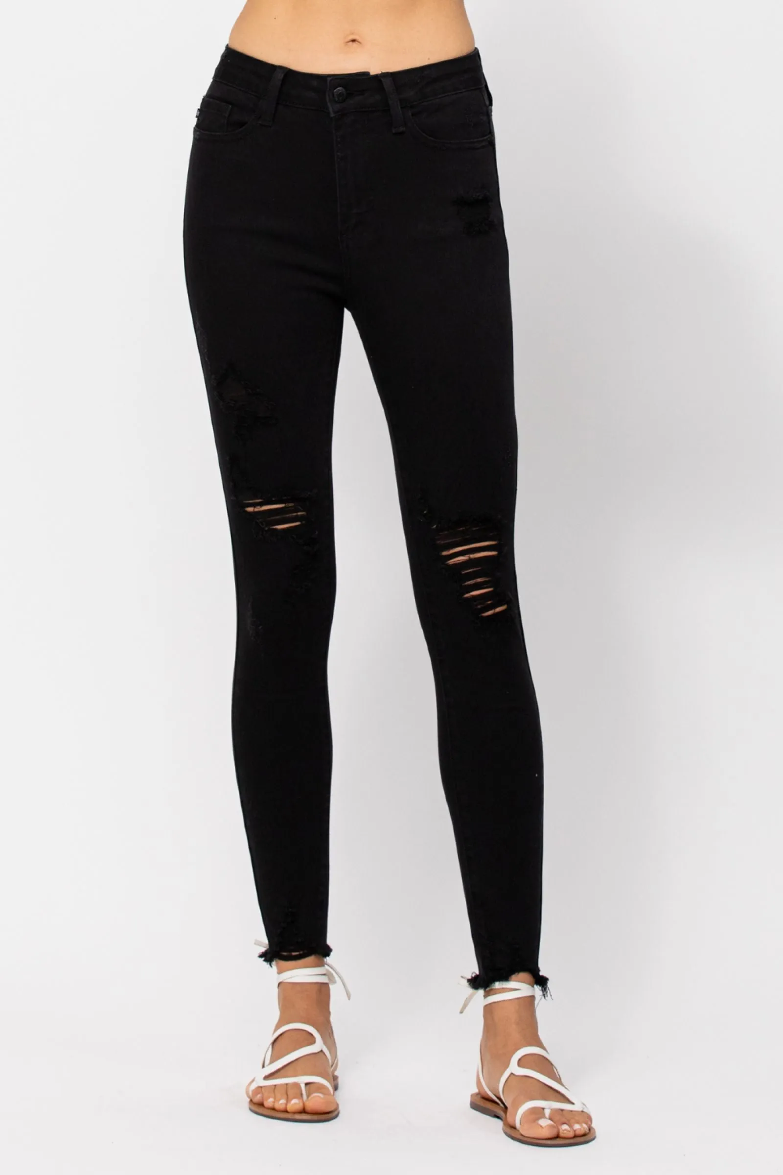 Jessie’s Girl Black Judy Blue Skinny Jeans