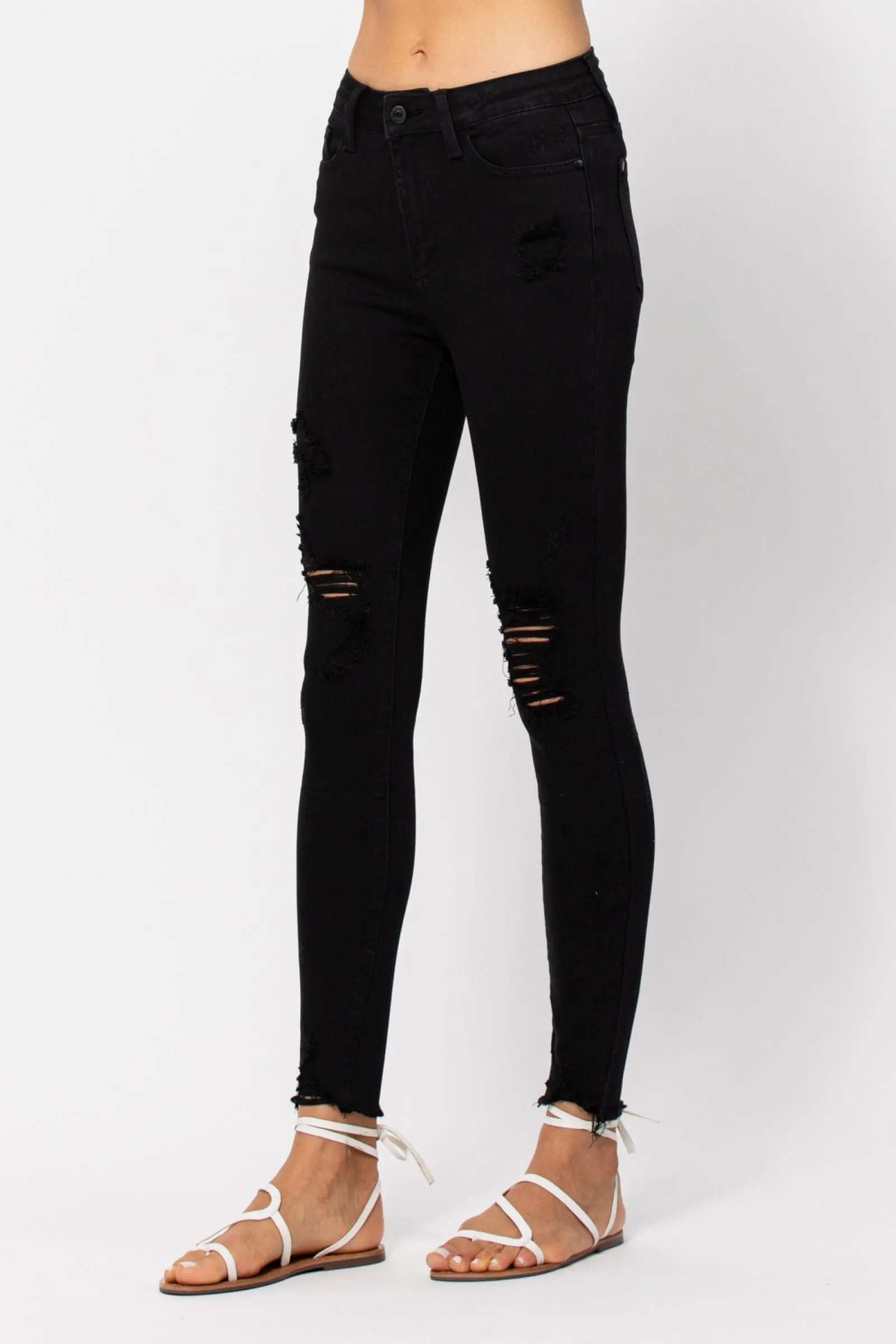 Jessie’s Girl Black Judy Blue Skinny Jeans