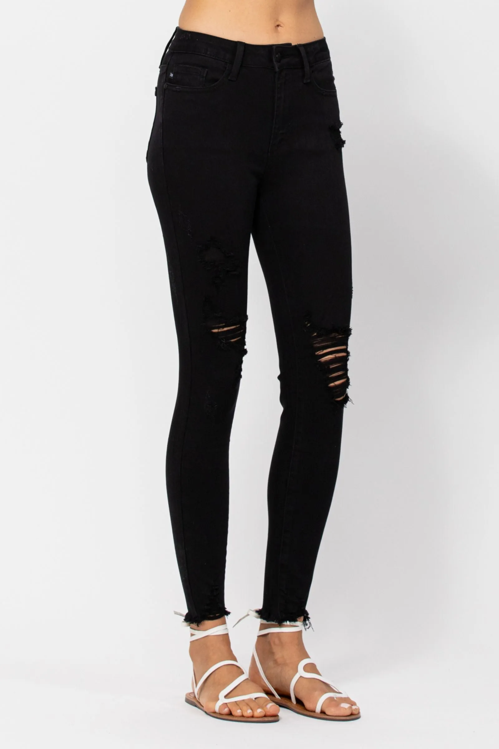 Jessie’s Girl Black Judy Blue Skinny Jeans