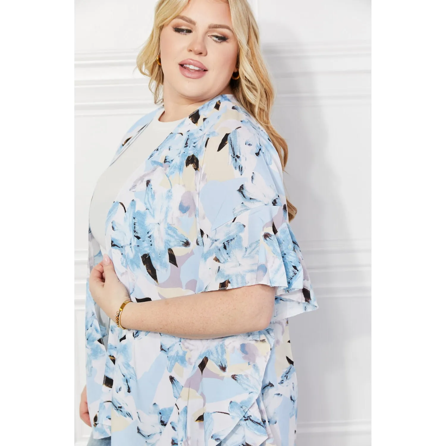 Justin Taylor Summer Fever Floral Kimono