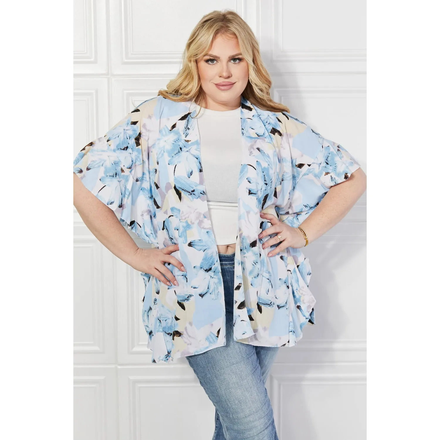 Justin Taylor Summer Fever Floral Kimono