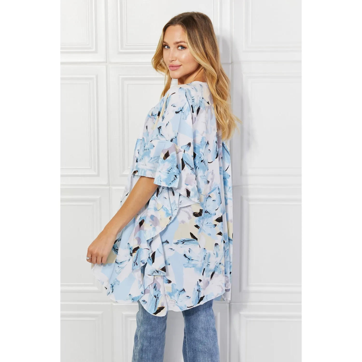 Justin Taylor Summer Fever Floral Kimono