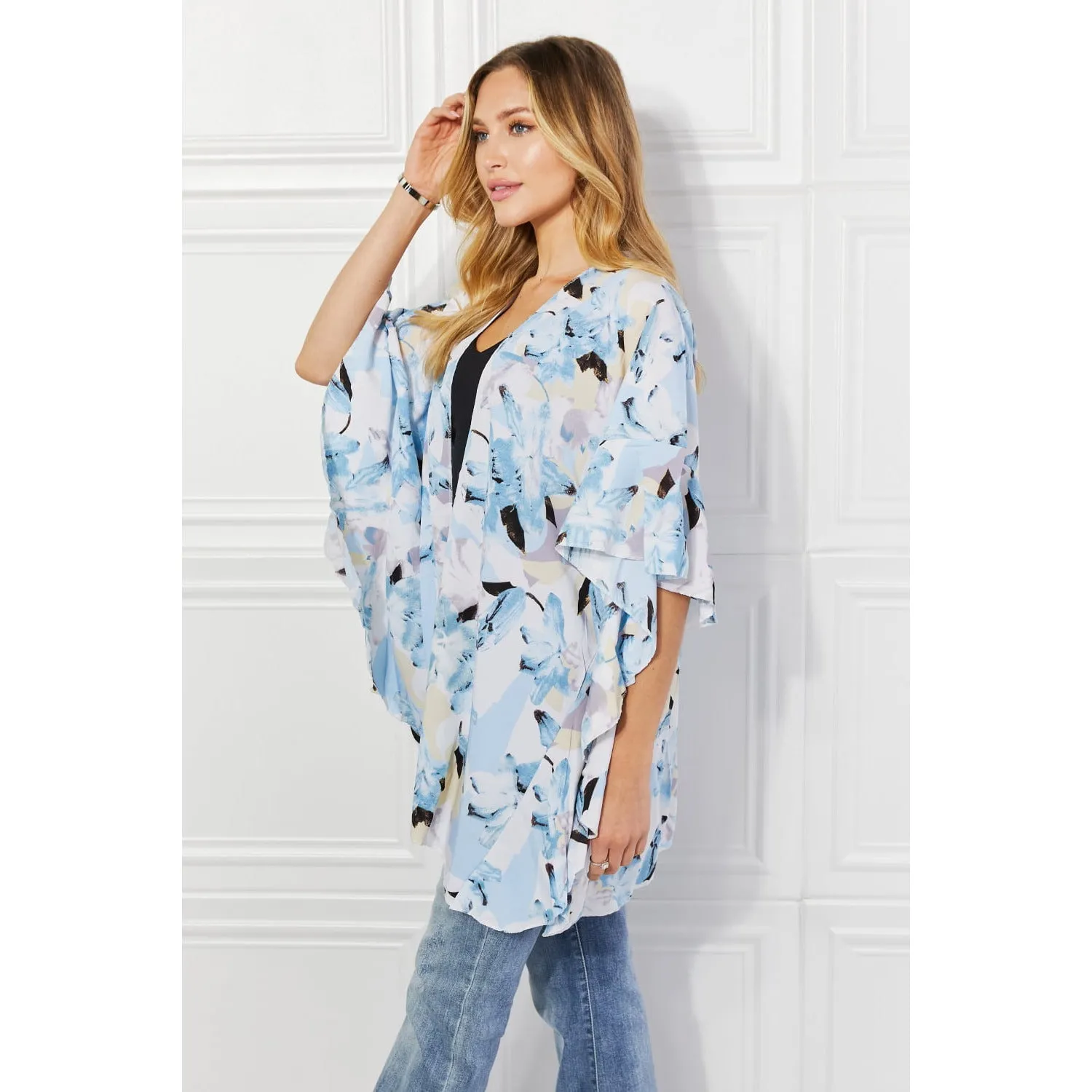 Justin Taylor Summer Fever Floral Kimono