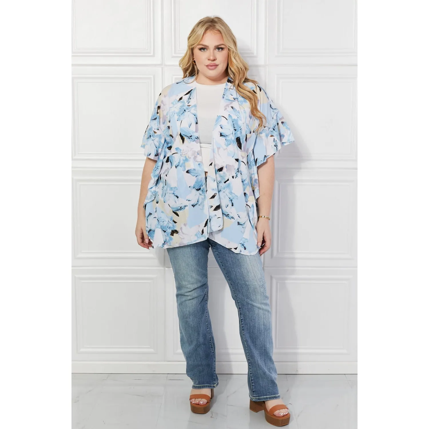 Justin Taylor Summer Fever Floral Kimono