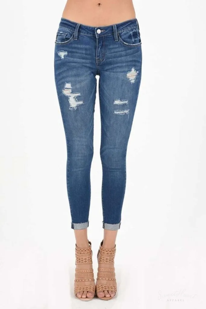 Kicks & Pockets Skinny Jeans