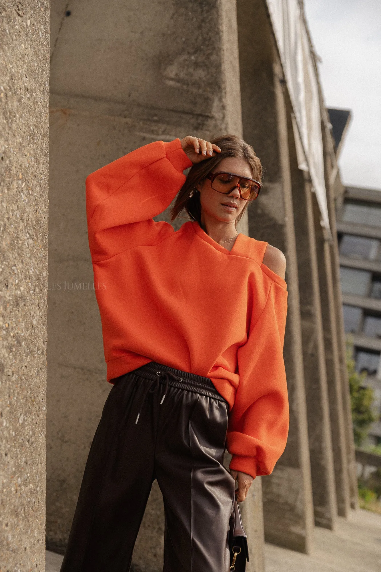 Kyoto sweater dark orange