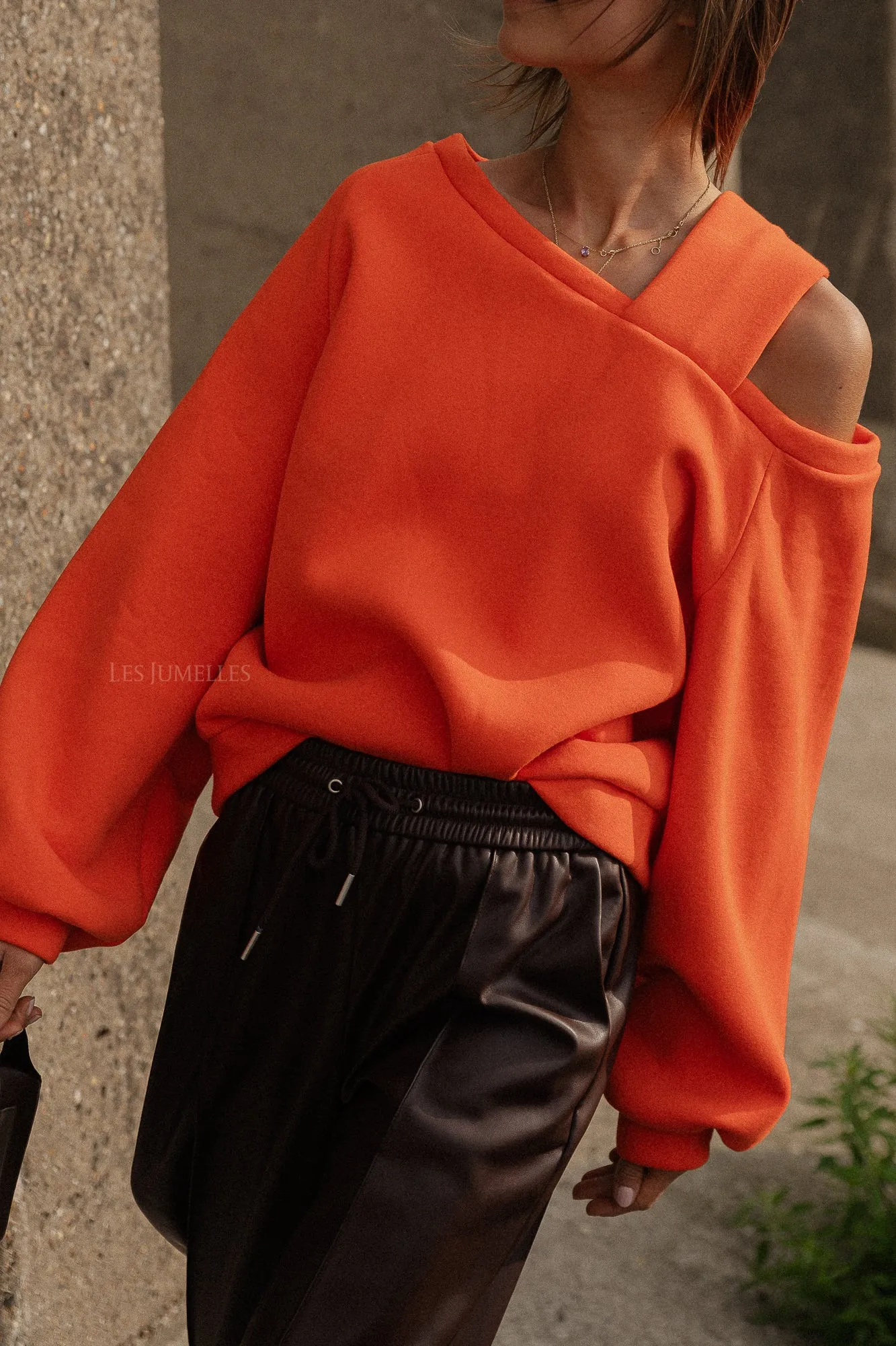 Kyoto sweater dark orange