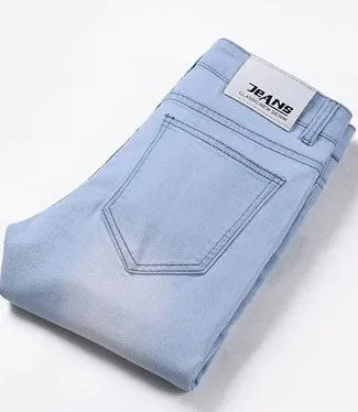 Men's High Quality Casual Cotton Denim Jeans