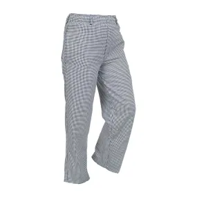 Mercer Millennia M60030HT1X Unisex Cook's Pants, 1X, Houndstooth