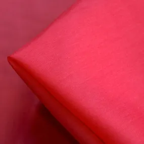 Red Cotton/Silk Voile