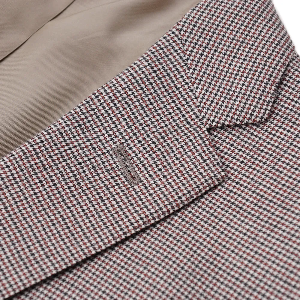 Sartoria Partenopea Slim-Fit Houndstooth Suit