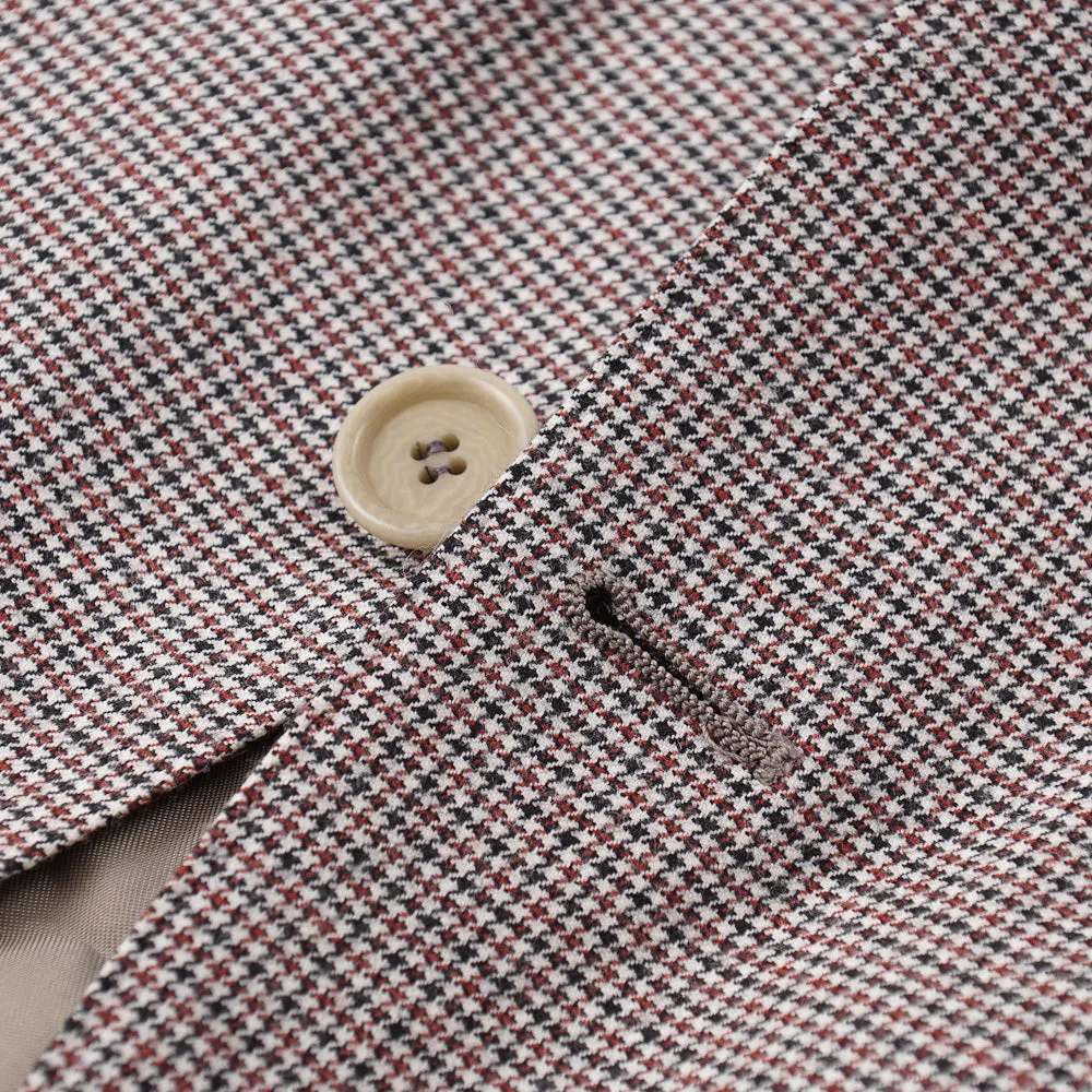 Sartoria Partenopea Slim-Fit Houndstooth Suit