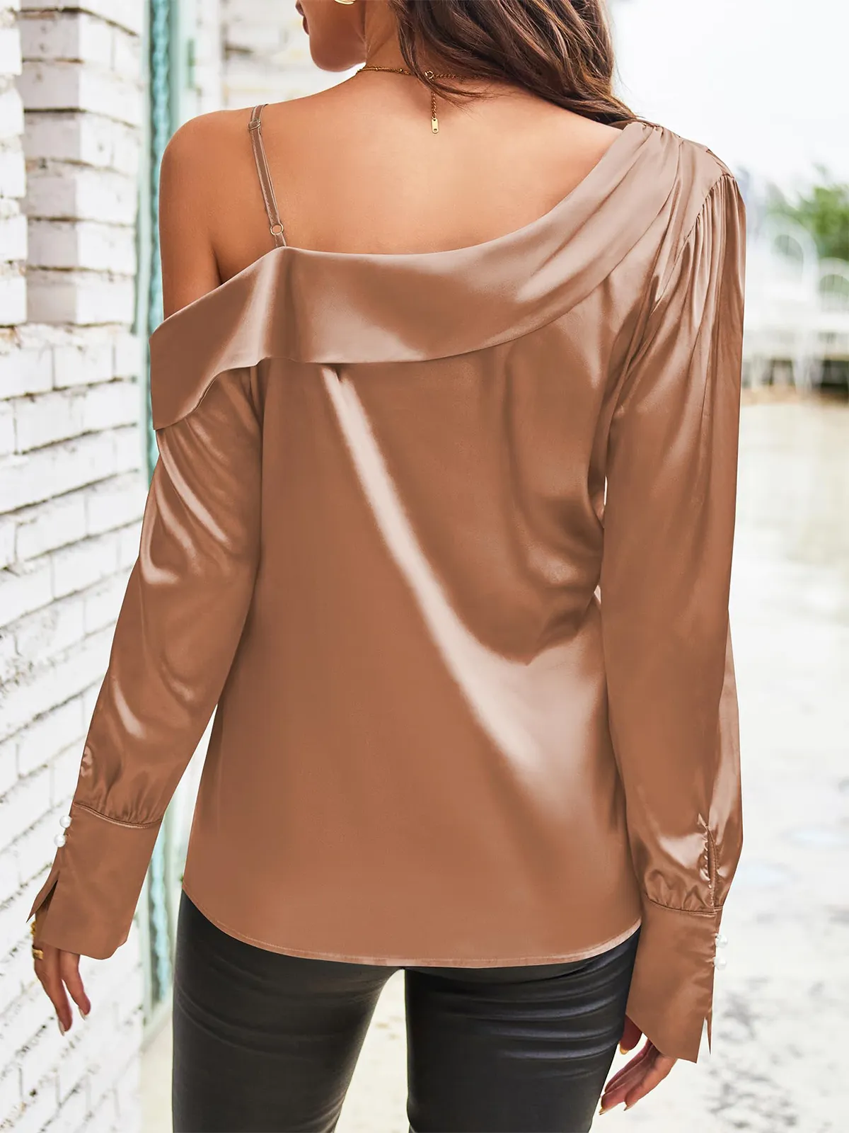 Satin Silk Tops