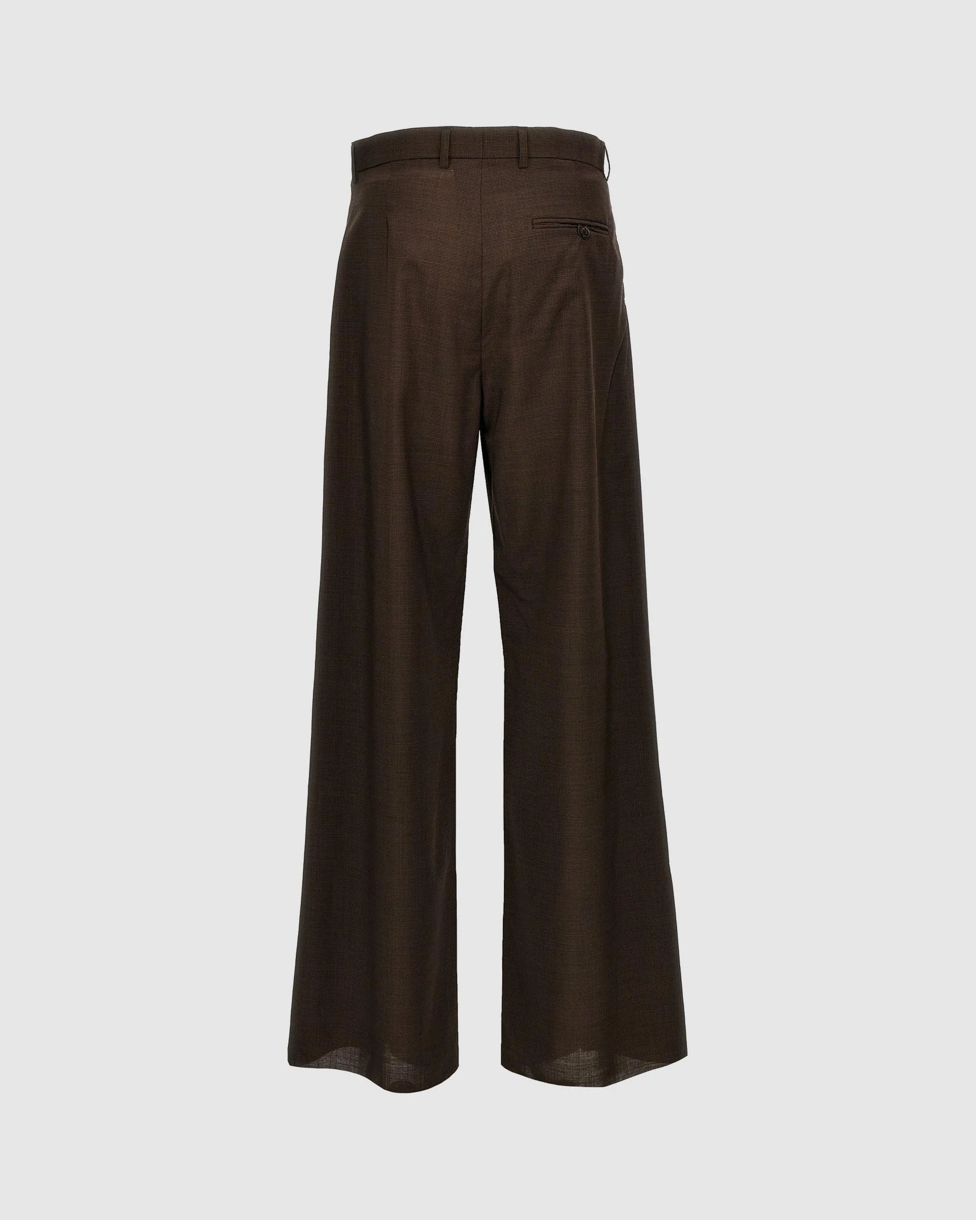 Tailored Extended Wide Leg Trouser