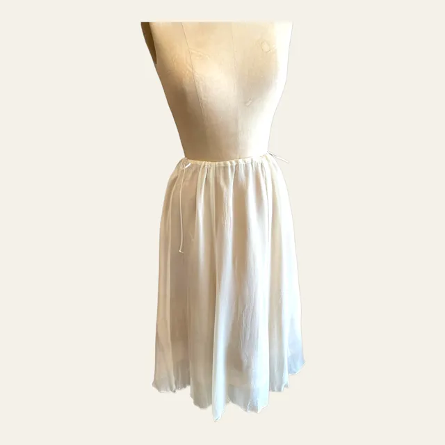 Tie-Waist Overskirt - Ivory - Best Seller