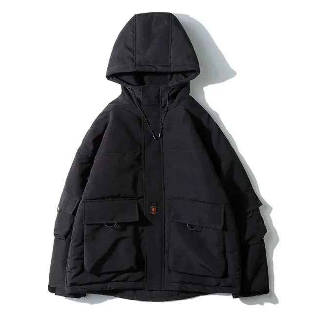 WINTER PARKAS THICK TOOLING PADDED JACKET