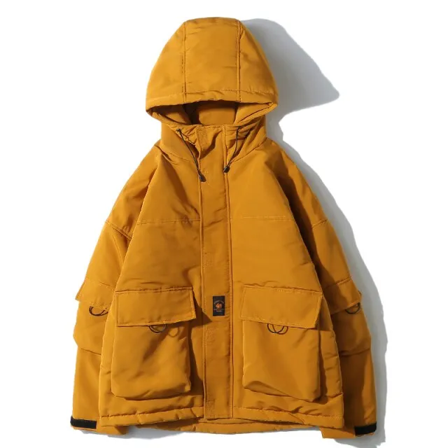 WINTER PARKAS THICK TOOLING PADDED JACKET